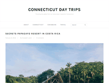 Tablet Screenshot of connecticutdaytrips.com